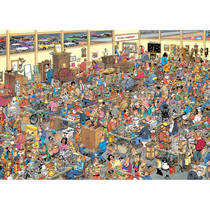 Jumbo Jan van Haasteren 2-in-1 puzzelset Jumbo gaat winkelen - 2 x 1000 stukjes productafbeelding 2