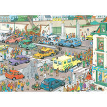 Jumbo Jan van Haasteren 2-in-1 puzzelset Jumbo gaat winkelen - 2 x 1000 stukjes productafbeelding 3
