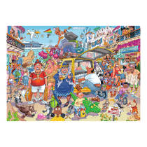 Jumbo Wasgij Special 2-in-1 puzzelset Vakantiefiasco - 2 x 1000 stukjes productafbeelding 2