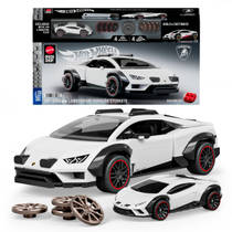 Mattel Brick Shop Hot Wheels Lamborghini Huracán Sterrato hoofdafbeelding product