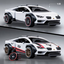 Mattel Brick Shop Hot Wheels Lamborghini Huracán Sterrato productafbeelding 3