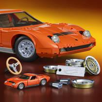 Mattel Brick Shop Hot Wheels '71 Lamborghini Miura P400 SV productafbeelding 5