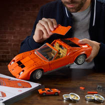 Mattel Brick Shop Hot Wheels '71 Lamborghini Miura P400 SV productafbeelding 2