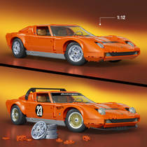 Mattel Brick Shop Hot Wheels '71 Lamborghini Miura P400 SV productafbeelding 3