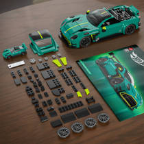 Mattel Brick Shop Hot Wheels ’24 Aston Martin Vantage GT productafbeelding 3