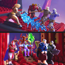 Masters of the Universe gevecht bij Snake Mountain bouwset productafbeelding 4