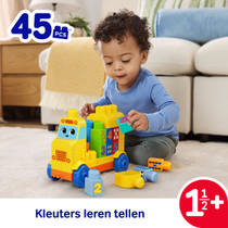 MEGA Bloks bouwen en tellen bus productafbeelding 2