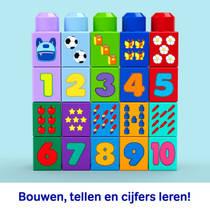 MEGA Bloks bouwen en tellen bus productafbeelding 3