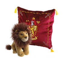Harry Potter Griffoendor kussen met pluchen knuffel hoofdafbeelding product