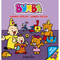 Bumba kartonboek met flapjes Samen spelen, samen delen hoofdafbeelding product