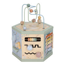 Little Dutch Safari Friends houten activiteitenkubus productafbeelding 2