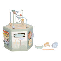 Little Dutch Safari Friends houten activiteitenkubus productafbeelding 5