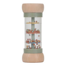 Little Dutch Safari Friends houten regenrammelaar productafbeelding 2