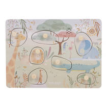 Little Dutch Safari Friends houten geluidenpuzzel