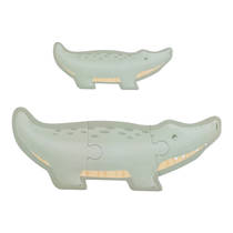 Little Dutch Safari Friends 6 houten puzzels productafbeelding 4
