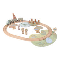 Little Dutch Safari Friends houten treinset productafbeelding 4