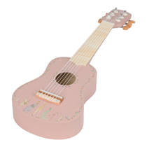 Little Dutch Safari Friends houten gitaar - roze productafbeelding 3