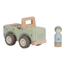 Little Dutch Safari Friends houten houten safari auto productafbeelding 4