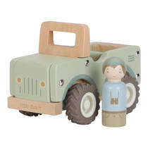 Little Dutch Safari Friends houten houten safari auto productafbeelding 2