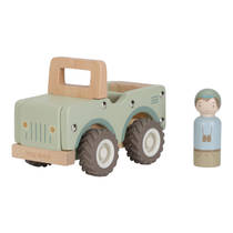 Little Dutch Safari Friends houten houten safari auto hoofdafbeelding product