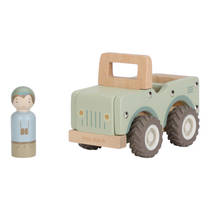 Little Dutch Safari Friends houten houten safari auto productafbeelding 3