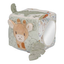 Little Dutch Safari Friends pluchen activiteitenkubus productafbeelding 3