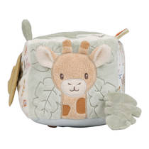 Little Dutch Safari Friends pluchen activiteitenkubus productafbeelding 8