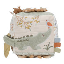 Little Dutch Safari Friends pluchen activiteitenkubus productafbeelding 10