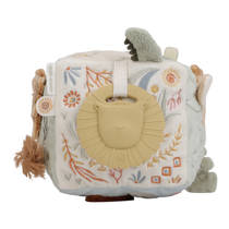 Little Dutch Safari Friends pluchen activiteitenkubus productafbeelding 5