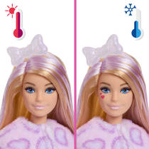Barbie Cutie Reveal knuffel serie pop paarse kitten productafbeelding 4