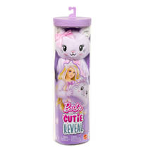 Barbie Cutie Reveal knuffel serie pop paarse kitten productafbeelding 2
