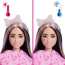 Barbie Cutie Reveal knuffel serie pop roze lammetje productafbeelding 4
