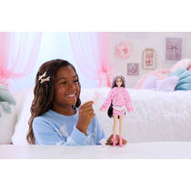 Barbie Cutie Reveal knuffel serie pop roze lammetje productafbeelding 3