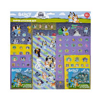 Bluey super stickerset productafbeelding 2