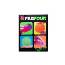 NeeDoh Teenie Fab Four multipack stressballen productafbeelding 9