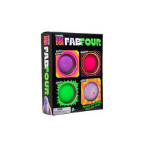 NeeDoh Teenie Fab Four multipack stressballen productafbeelding 4