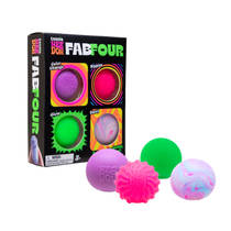 NeeDoh Teenie Fab Four multipack stressballen