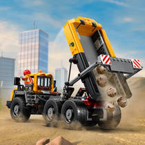 LEGO City kiepwagen en voorlader 60494 productafbeelding 8