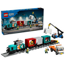 LEGO City containertrein met kraan en vrachtwagen 60509 hoofdafbeelding product