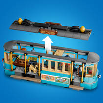 LEGO City klassieke strandtram 60506 productafbeelding 9