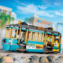 LEGO City klassieke strandtram 60506 productafbeelding 8