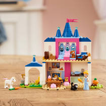 LEGO Disney Princess Assepoesters kasteel met dierenvriendjes 43283 productafbeelding 8