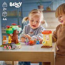 LEGO DUPLO pizzameisjes met Muffin en Bluey 10469 productafbeelding 5