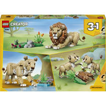LEGO Creator 3-in-1 wilde dieren: majestueuze leeuw productafbeelding 5