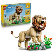 LEGO Creator 3-in-1 wilde dieren: majestueuze leeuw hoofdafbeelding product