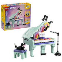 LEGO Creator 3-in-1 piano met kat 31392 hoofdafbeelding product