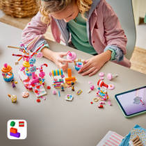 LEGO Friends reuzenrad van snoep en cupcakes 42700 productafbeelding 3