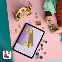 LEGO Friends glampinghut in de natuur 42682 productafbeelding 3