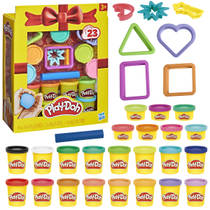 Play-Doh verjaardagsset met klei en gereedschap