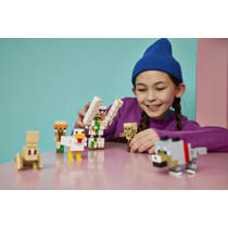 LEGO Minecraft kipberijder woestijnaanval 21592 productafbeelding 4